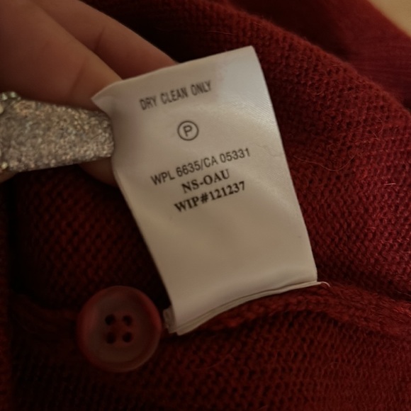 Woolrich Wool Alpaca Blend Ruby Sweater M - Picture 8 of 8